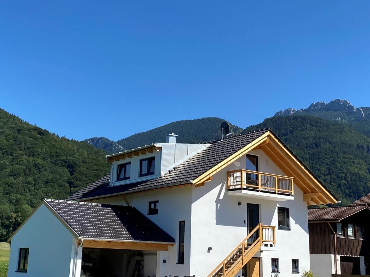 Ferienwohnung Bergblick Loft 基姆高的阿绍 外观 照片