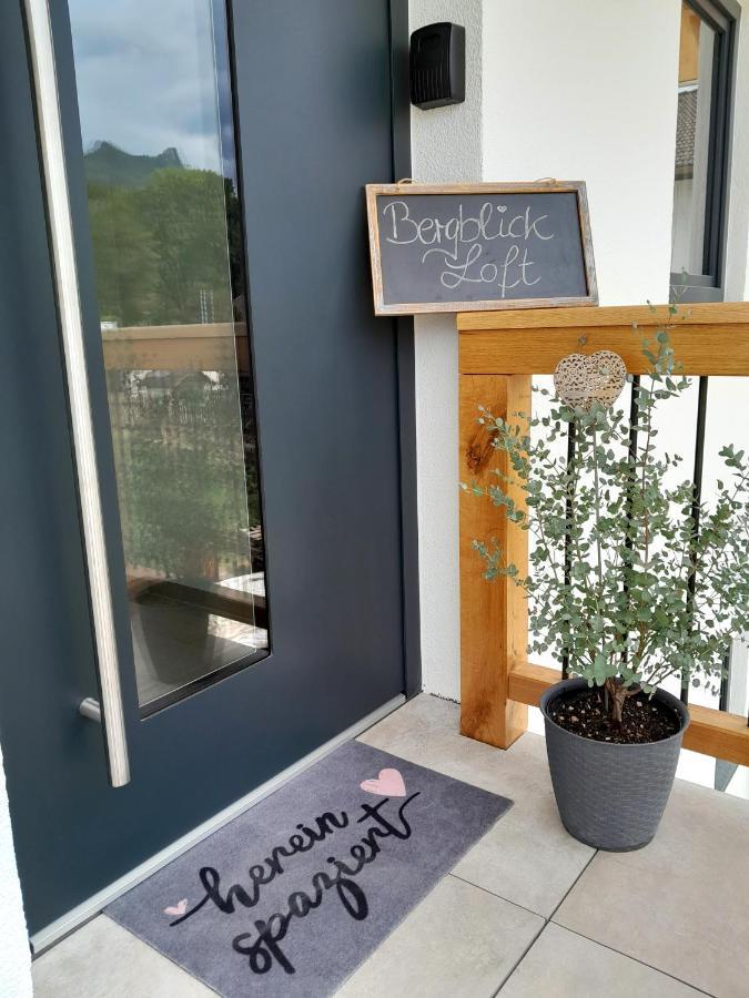Ferienwohnung Bergblick Loft 基姆高的阿绍 外观 照片