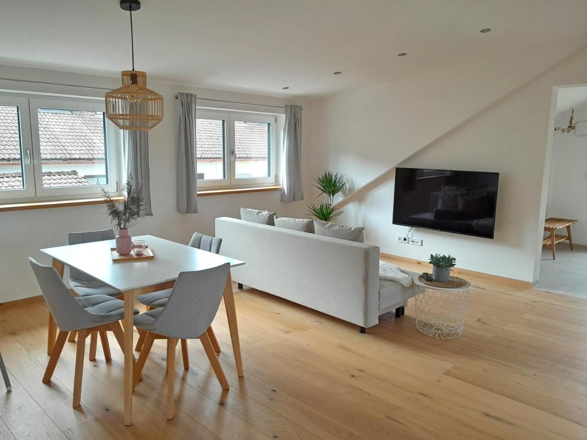 Ferienwohnung Bergblick Loft 基姆高的阿绍 外观 照片
