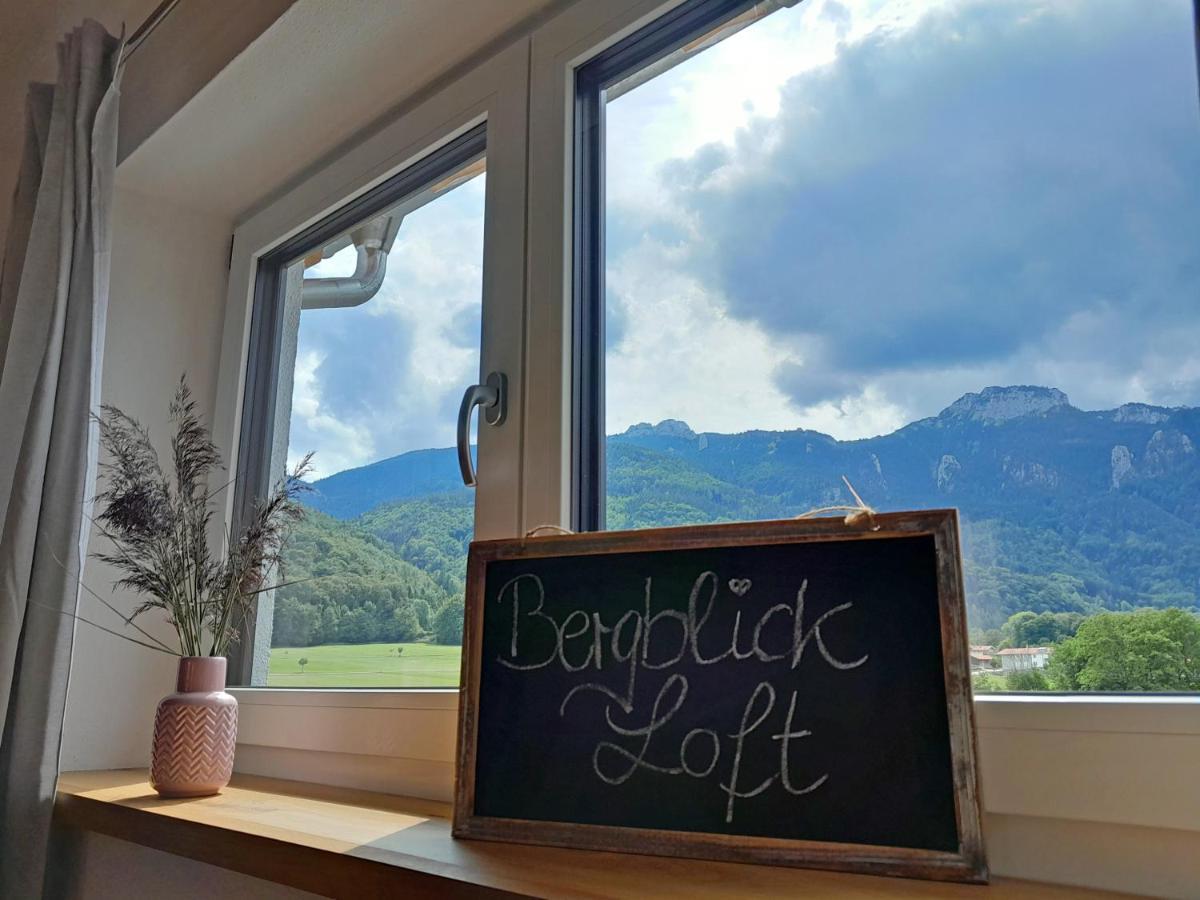 Ferienwohnung Bergblick Loft 基姆高的阿绍 外观 照片