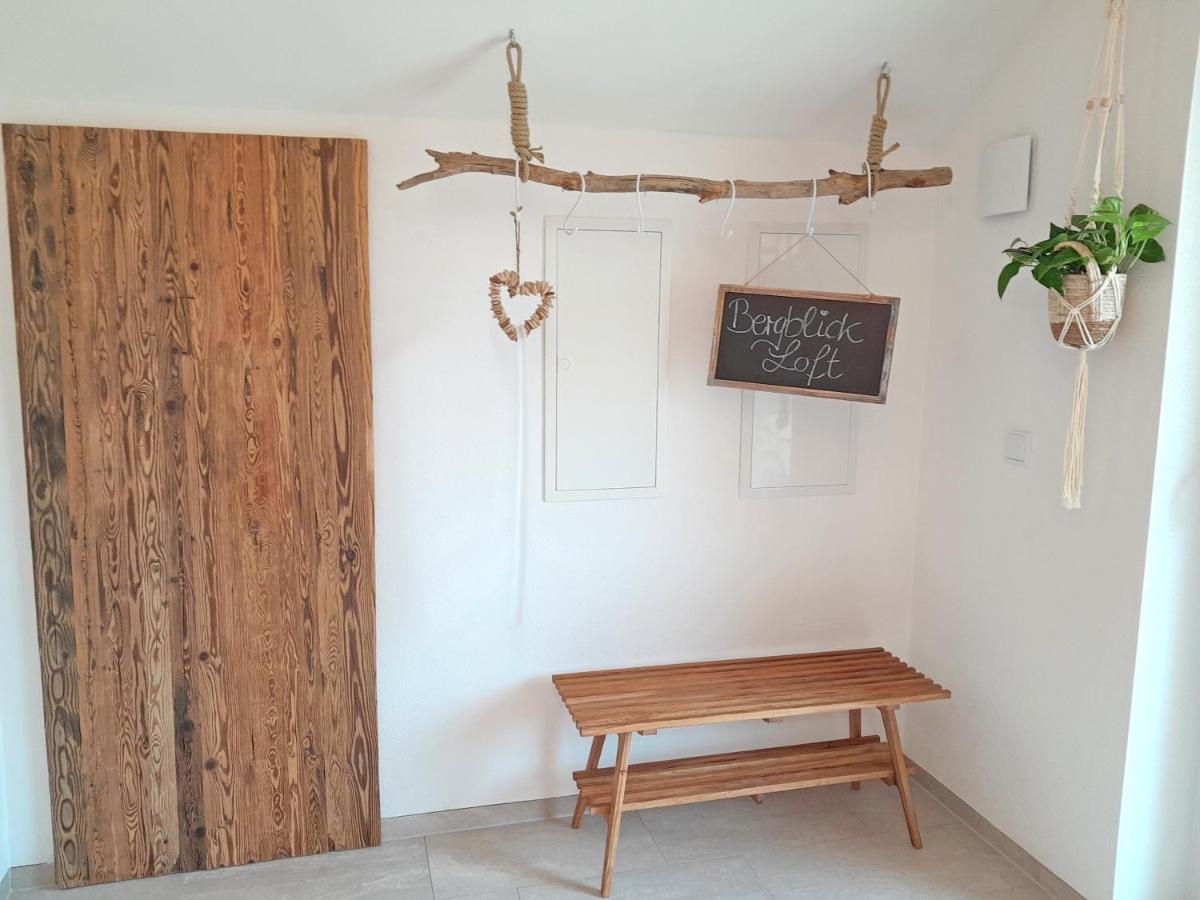 Ferienwohnung Bergblick Loft 基姆高的阿绍 外观 照片